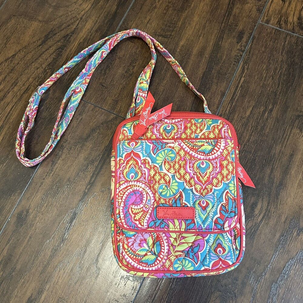 Vera Bradley Mini Hipster Crossbody Paisley in Paradise